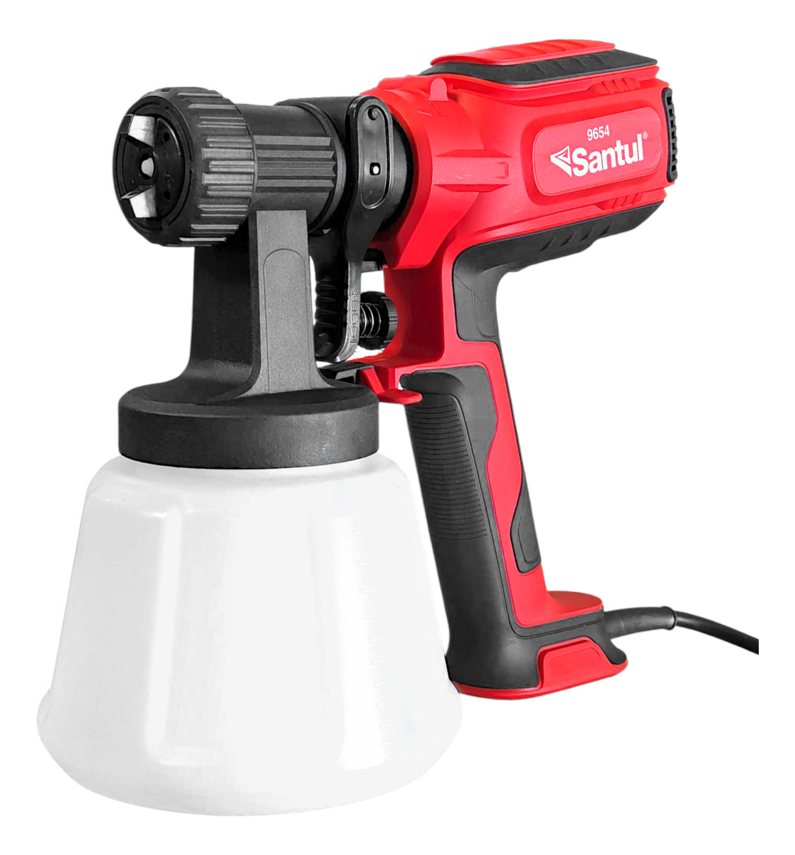 Pistola para pintar electrica 330w Vaso 1200ml Santul