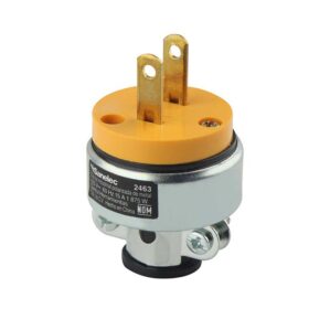 Clavija blindada industrial sin tierra Uso Rudo Sanelec