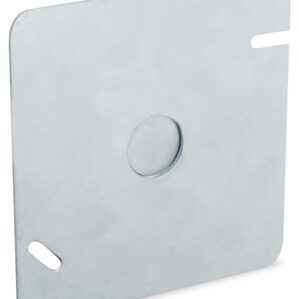 Tapa de acero para caja chalupa 4x4"