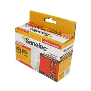Sensor de movimiento con alarma y timbre Sanelec
