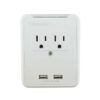 Multicontacto de pared 2 USB y 2 contatos 110J