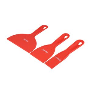 Jueto de 3 Espatulas de plastico 1-1/2", 3", 6"