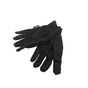 Guantes Poliester con Puntos PVC Negros