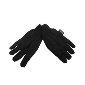 Guantes Poliester con Puntos PVC Negros