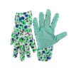 Guantes de Algodon Poliester Jardineria puntos PVC
