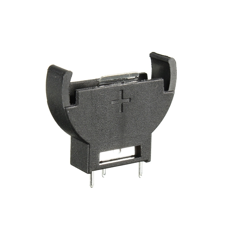 Porta pila Vertical de Pila Tipo Boton Cr2032