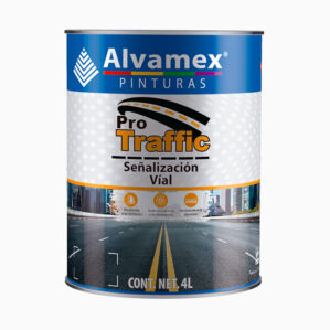 Galon Pintura para Trafico Color Amarillo 4L