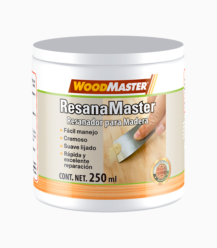 Resanador Madera Color Caoba de 250ml
