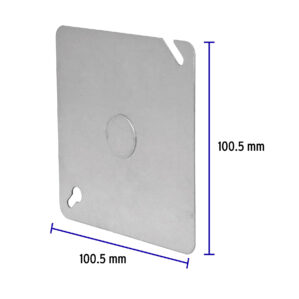 Tapa para caja chalupa cuadrada reforzada 4x4