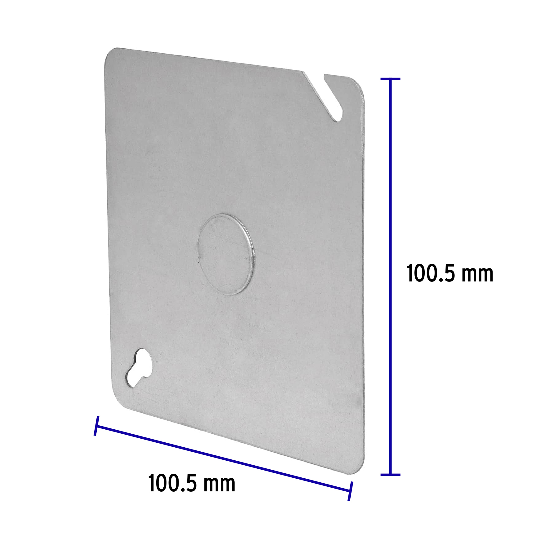 Tapa para caja chalupa cuadrada reforzada 4x4"