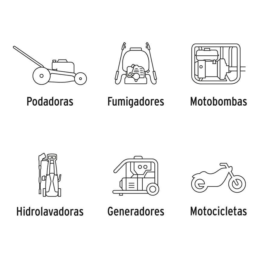 Aceite para motor de 4 tiempos de 1L