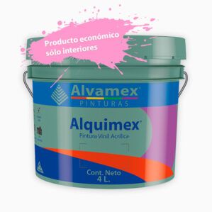 Galon Pintura Alquimex Economica Blanco 4L