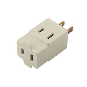 Adaptador Cuadrado Multicontacto de 3 Contactos