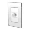 Placa Armada Atenuador Dimmer Acero Inoxidable Cordoba