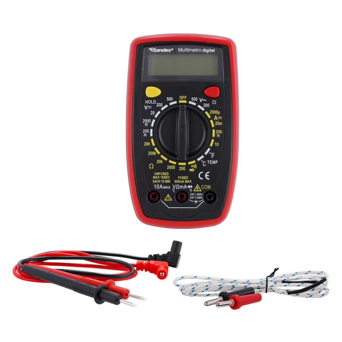 Multimetro digital DT33 Sanelec