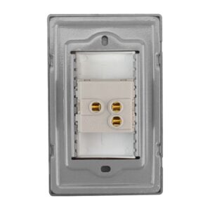 Placa Armada Apagador de Escalera Acero Inoxidable Cordoba