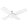 Lampara de LED 50w tipo ventilador con 4 aspas ajustables