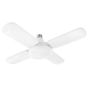 Lampara de LED 50w tipo ventilador con 4 aspas ajustables