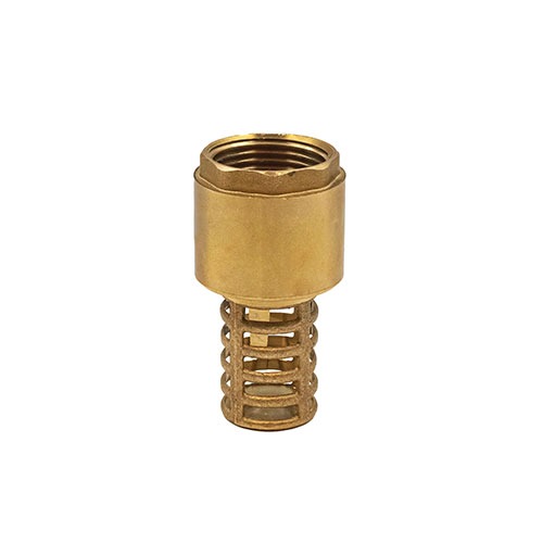 Pichancha tipo check con Rejilla de laton 1"