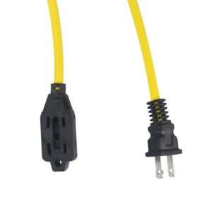 Extension electrica uso rudo de 10m 2x16 hasta 7A