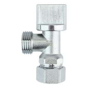 Llave angular 1/2" de 1/4 de vuelta con barrilito