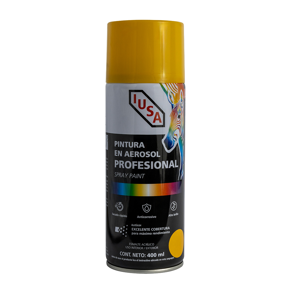 Pintura en Aerosol Amarillo Sol iusa