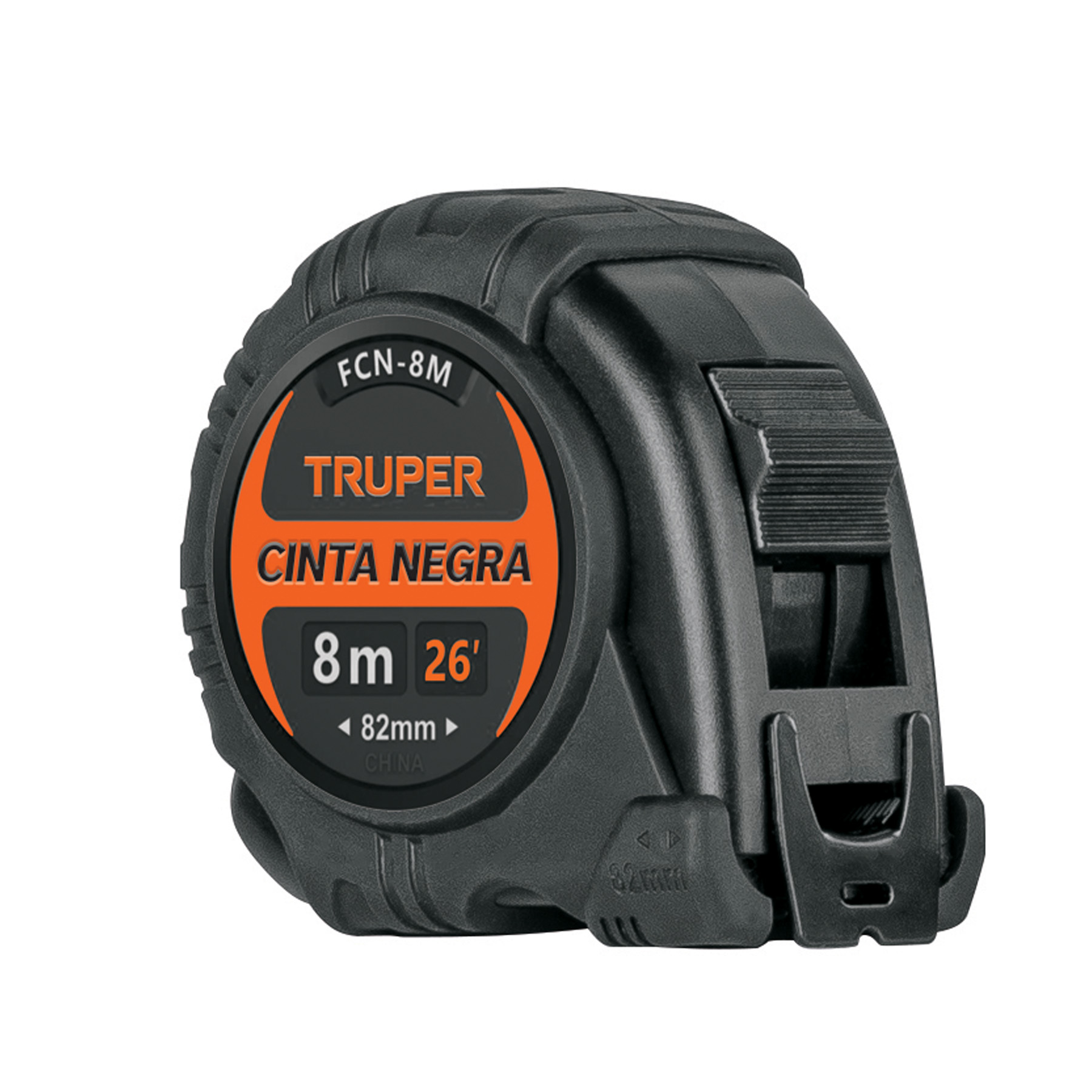 Flexometro Cinta Negra 8m cinta 27mm