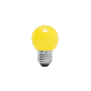 Foco Lampara de LED G45 127v de 1w Amarillo