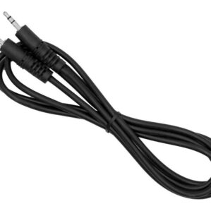 Cable auxiliar 3.5mm estereo de 1.8m Negro