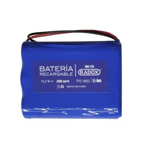 Bateria recargable Li-ion 11.1v de 2800 mAh tipo 3s 18650