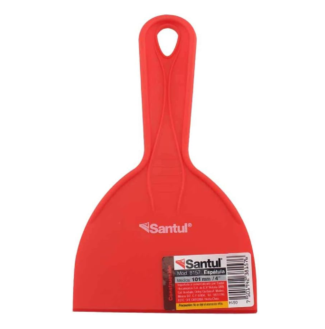 Espatula de plastico 4"