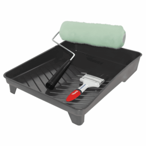 Kit para Pintar 3 Piezas Charola, Rodillo y Brocha