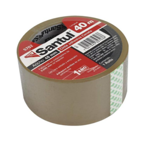 Cinta de Empaque Canela de 40m Reforzada