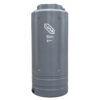 Tinaco Tricapa Vertical Gris de 800L iusa