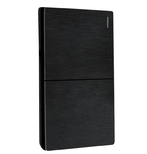 Placa Armada Apagador Doble Santorini