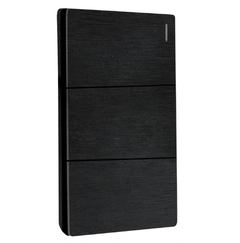 Placa Armada Apagador Triple Sencillo Santorini