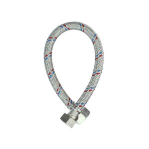 Manguera WC de 35cm de 1/2" x 7/8" Economica