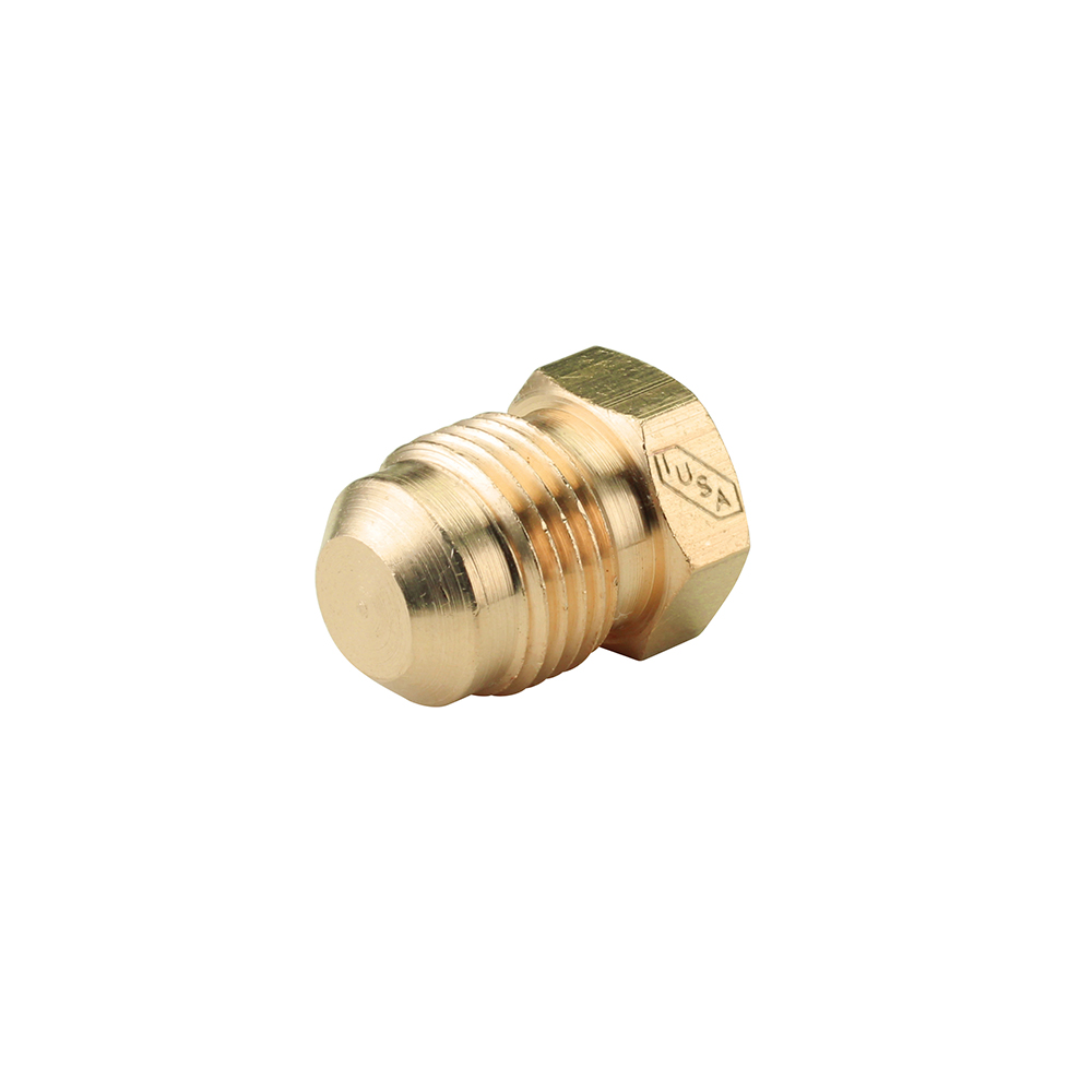 Tapon Macho para Gas Flare 3/8