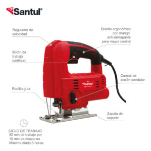 Sierra caladora profesional 550W 4.5A