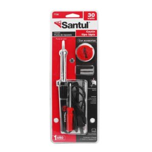 Cautin tipo lapiz de 30w con accesorios Uso Ligero