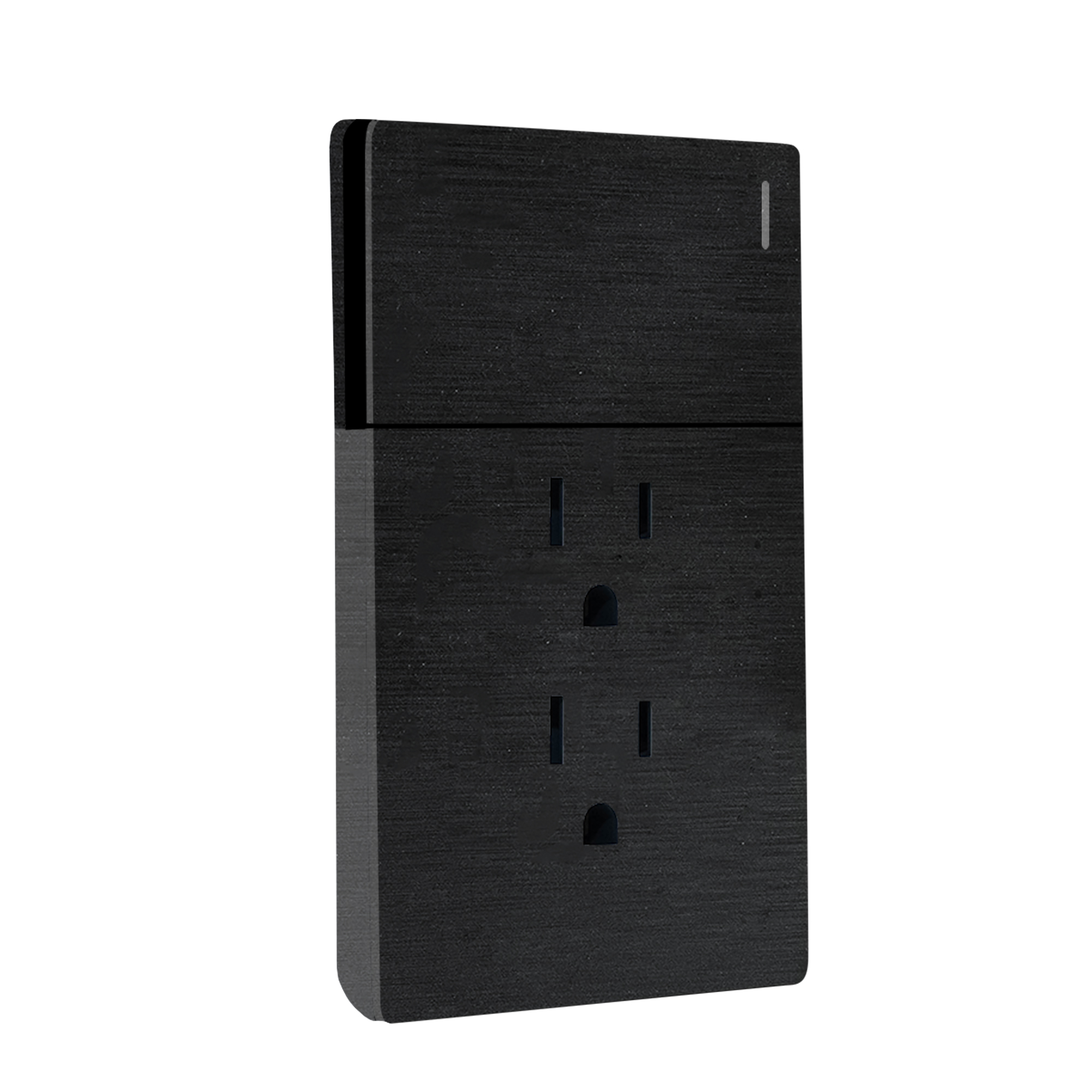 Placa Armada Apagador y Contacto Doble Santorini