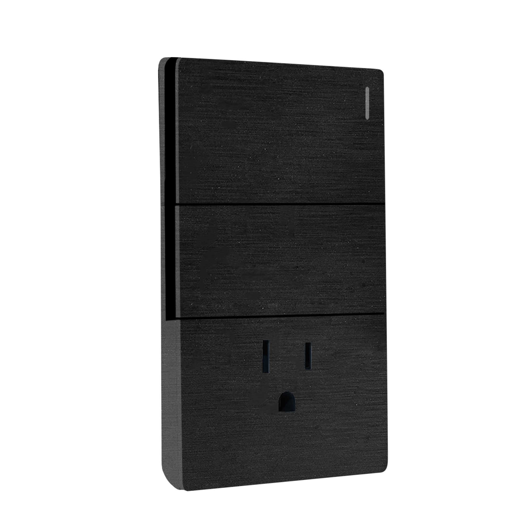 Placa Armada Doble Apagador y Contacto Santorini