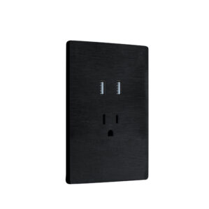 Placa Armada Contacto y 2 Puertos USB Santorini