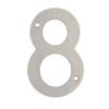 Numero 8 de Metal para Exterior Residencial Casa