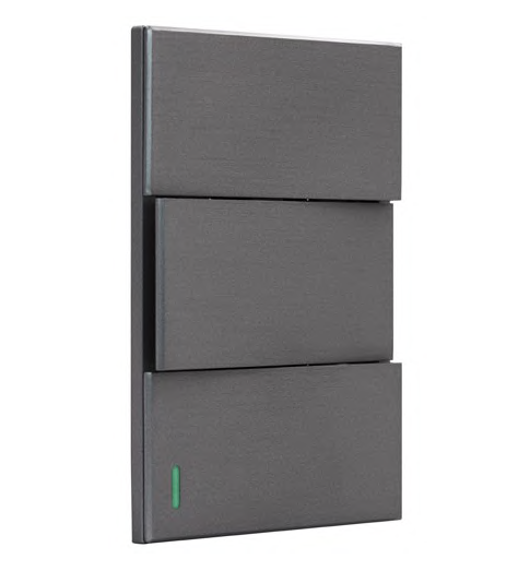 Placa Armada Apagador Triple Sencillo Fontana