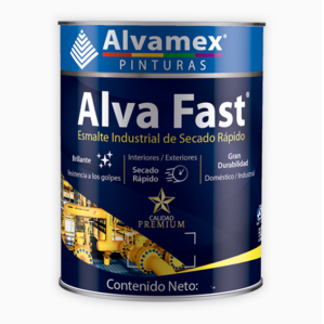Litro Esmalte Azul Alva Fast 1L