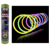 Bote con 100 Pulseras Luminosas Neon