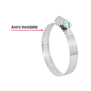 Pack 5 Pzas Abrazadera sin fin reforzada de 1-13/16 - 2-3/4"