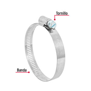 Abrazadera reforzada 2-1/4 a 3