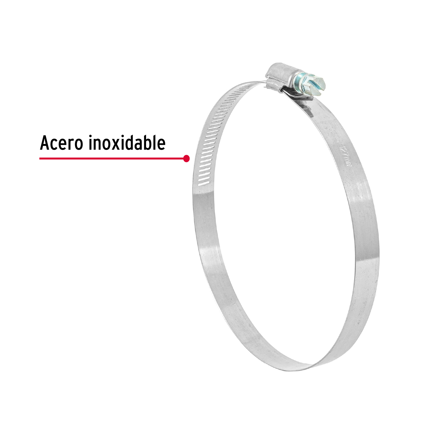 Pack 5 pzas Abrazadera sin fin reforzada de 4-1/8 - 5"